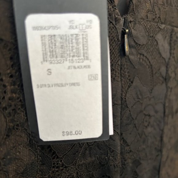 Guess. Delicate floral lace long sleeve dress. - Picture 4 of 4